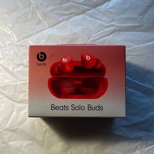 NWT Red Beats by Dre Red Beats Solo Buds Wireless Earbuds